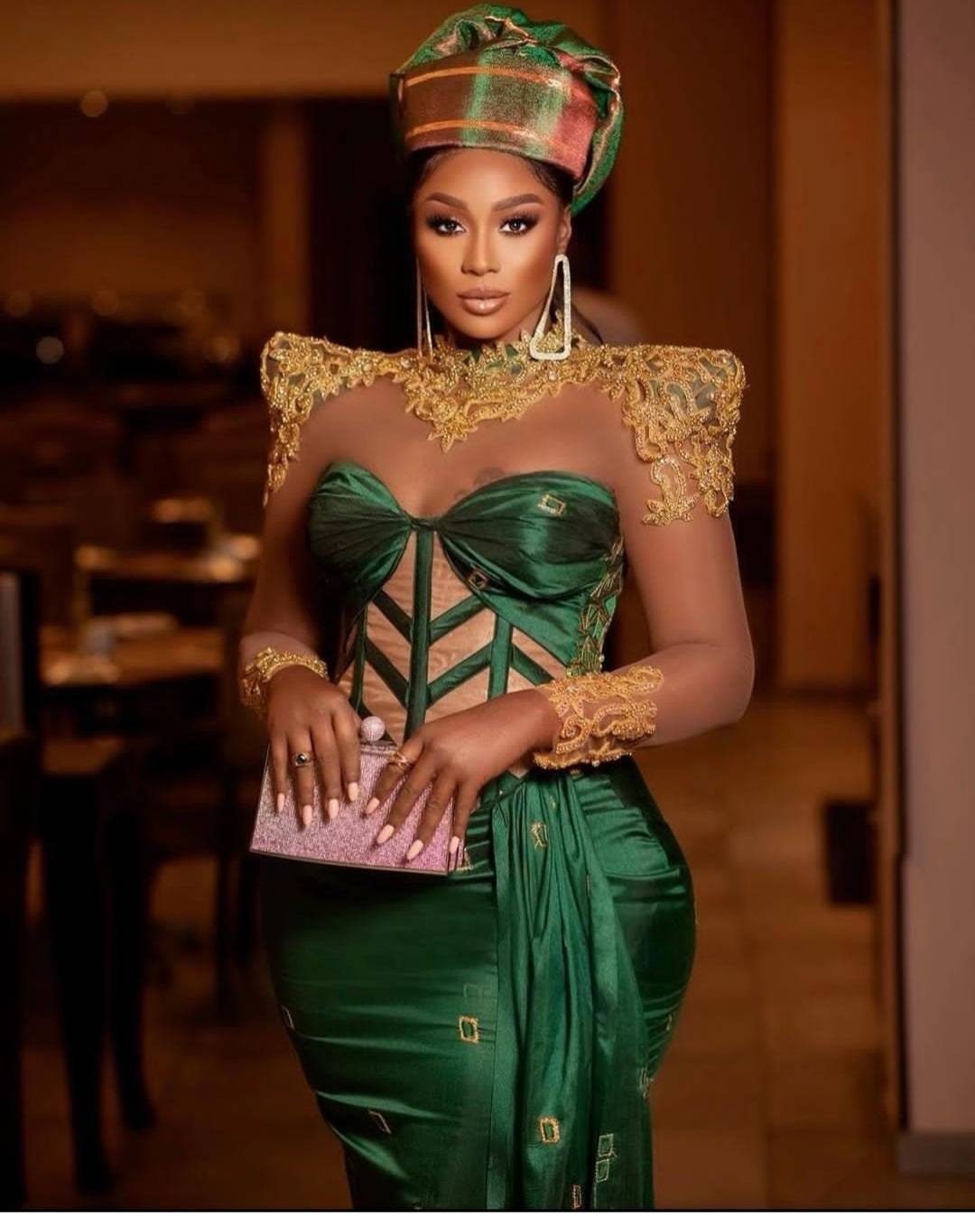 Zara Cap, Autogele, Already Sewn, Zara Cap With Asooke, Pretied