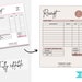 Receipt Template, Small Business Receipt, Custom Order Form, Order Form ...