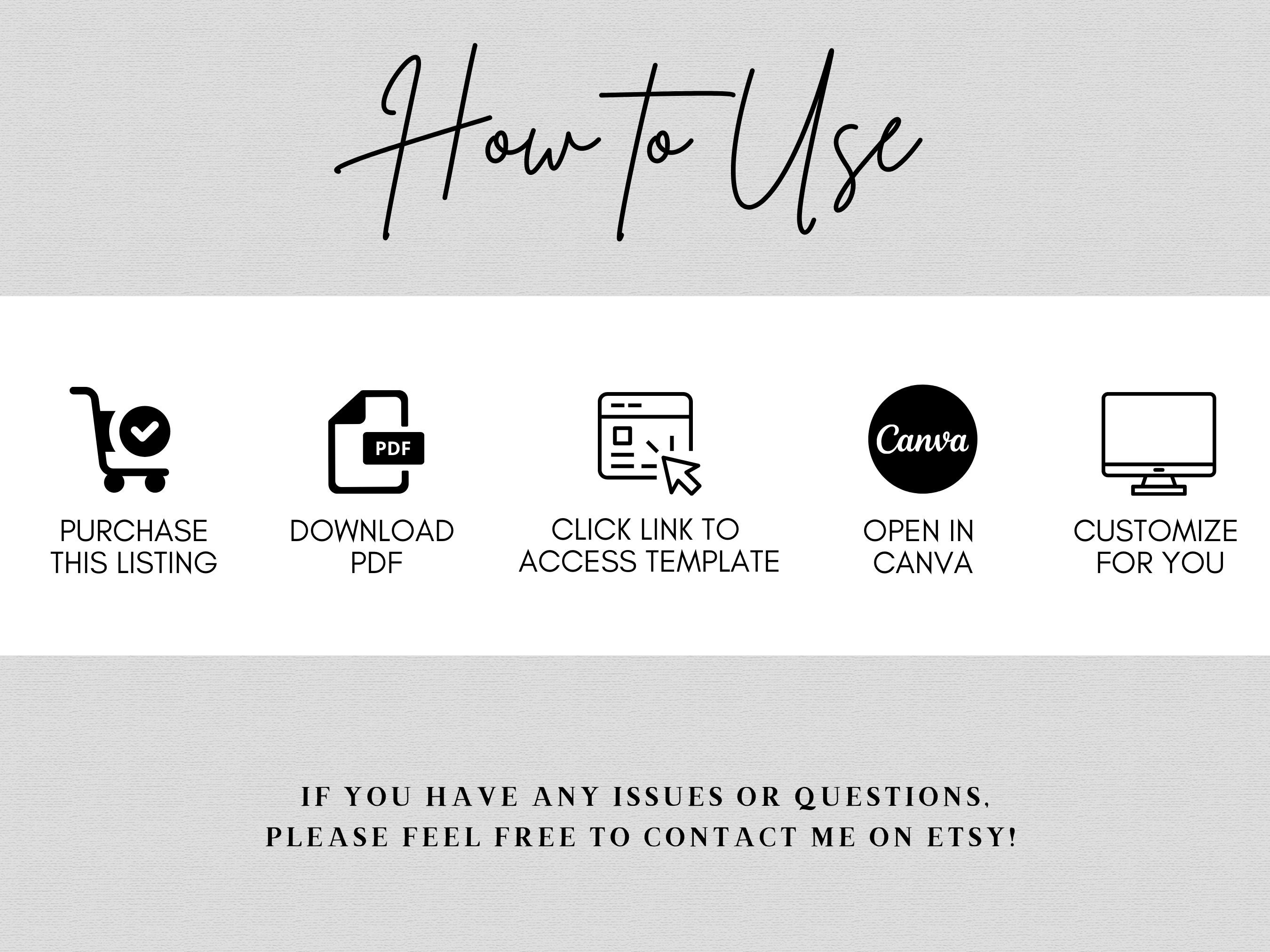 Printable Clothing Labels Clothing Size Labels Custom Etsy