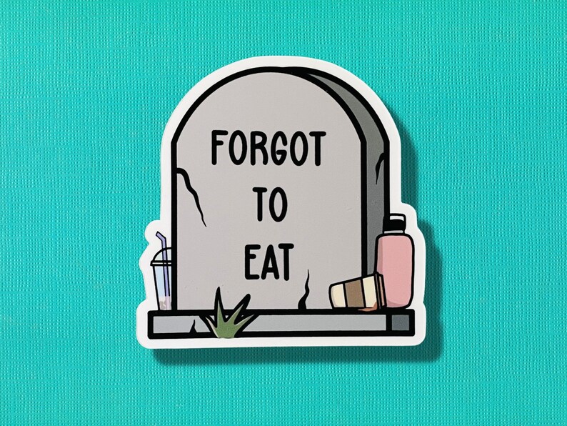 Tombstone Sticker Set of Three - Etsy