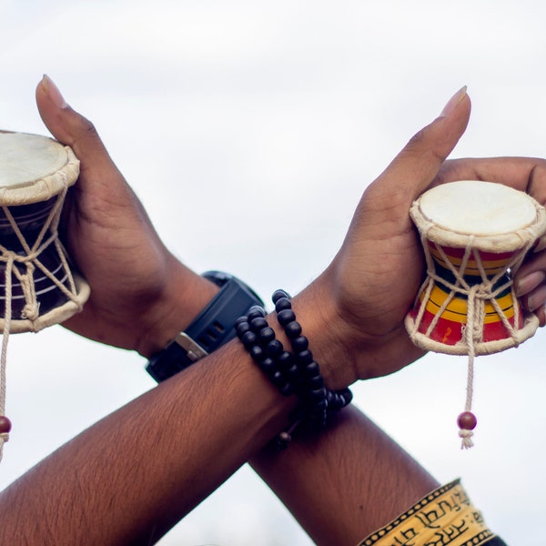 Dumroo/Dumru- Indian Handmade Percussion Instrument | Lord Shiva's Percussion Instrument