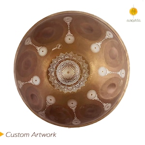 Sarveda 9/10 Notes Handpan Drum – Handcrafted to Precision