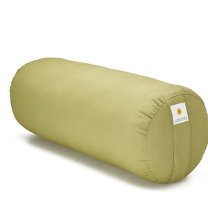 Organic Cotton Yoga Bolster with filled with Cotton