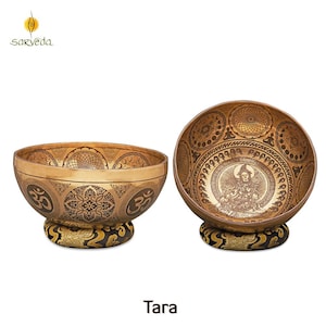 Sarveda Antique Handmade Buddhist Singing Bowls crafted for Sound Healing, Relaxation, Meditation