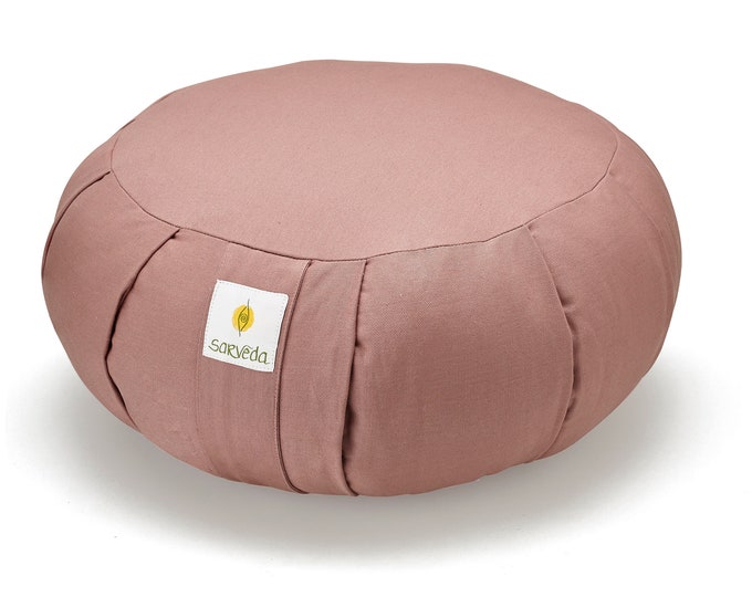 Sarveda Zafu Meditation & Yoga Cushion made from Organic Cotton