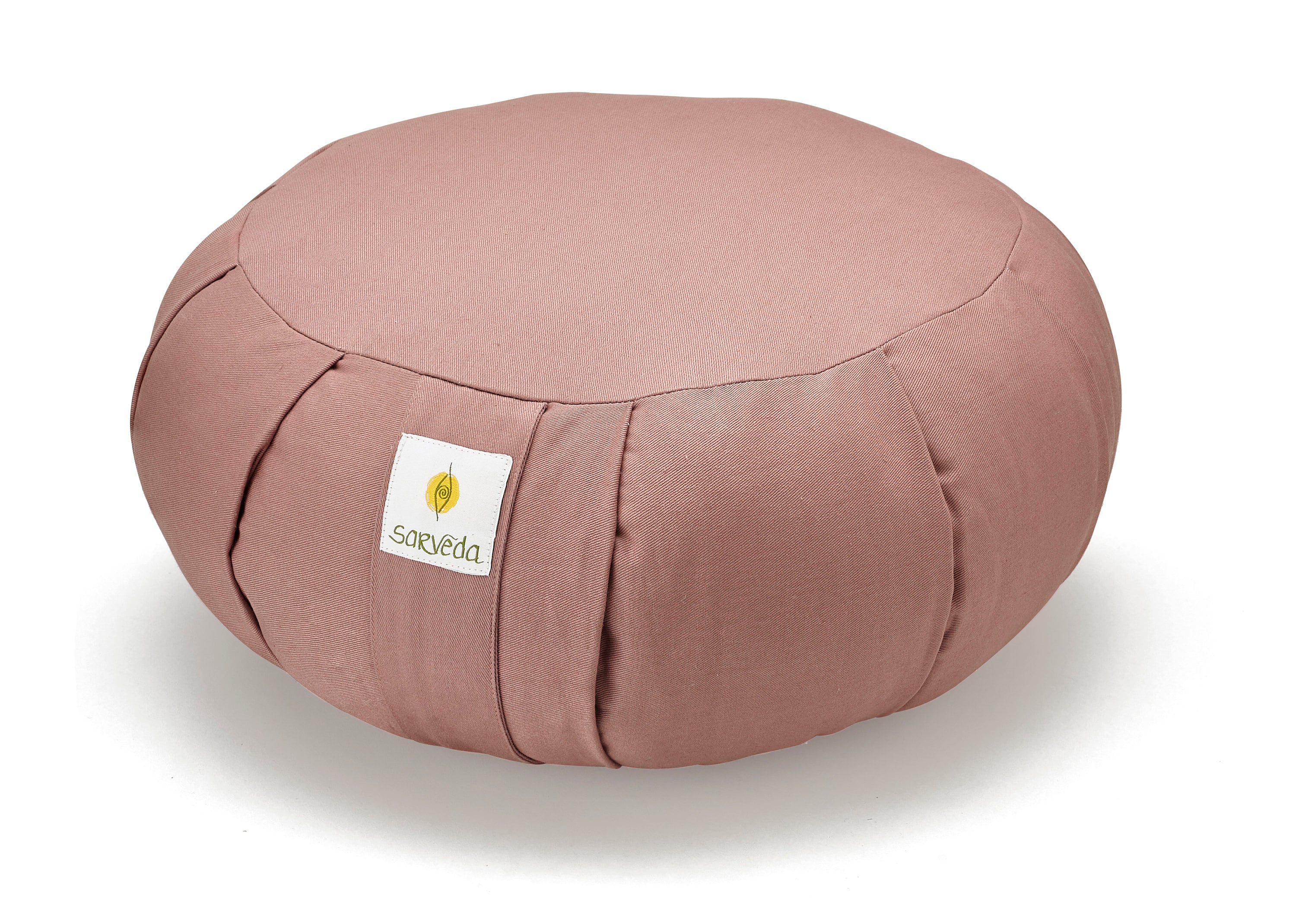 Sol Living Zafu Meditation Cushion Round Yoga Pillow Floor Cushions Lotus  Sitting Pose Premium Cotton Bolster Meditation Pillow Pouf - Yoga  Meditation Accessories - 15 x 15 x 7 - Pink 
