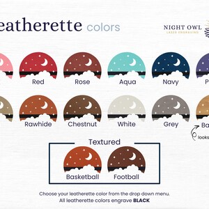 Custom Name Faux Leather Hat Patch / Personalized 3