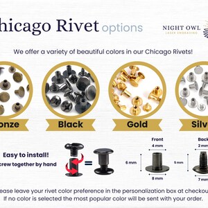 Custom Name Faux Leather Hat Patch / Personalized 3