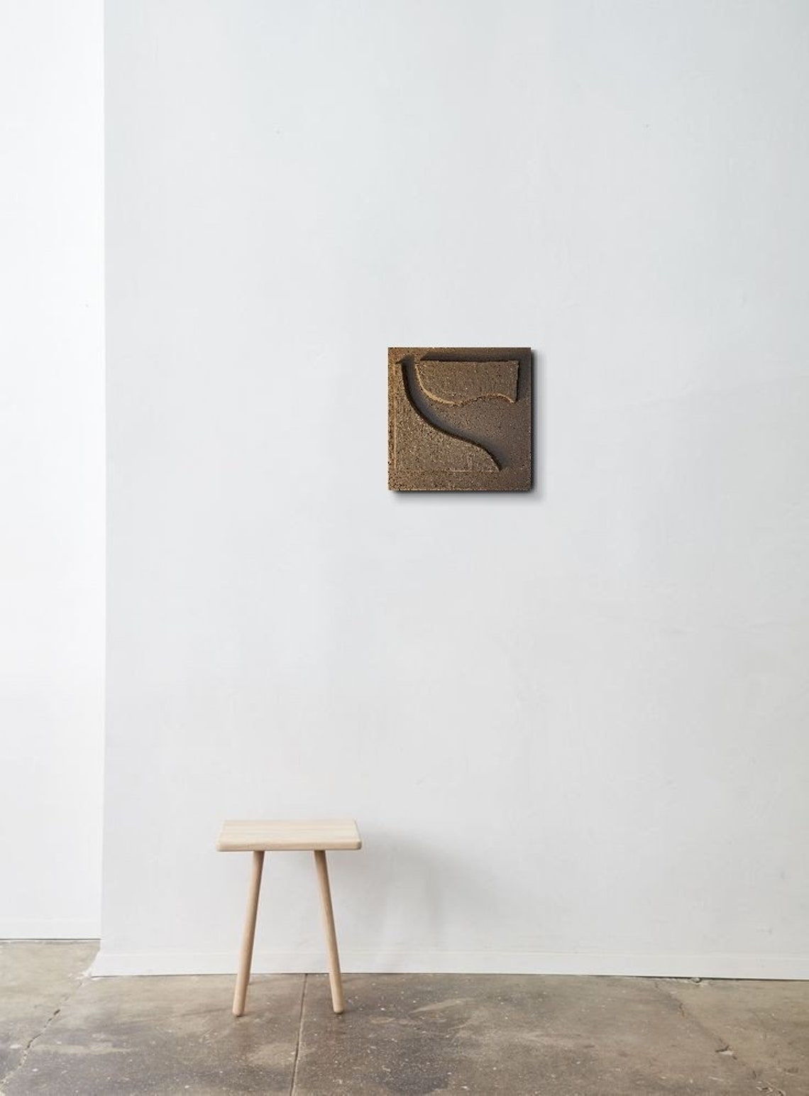Curated visual reference: Curated Textured Geometric Wall Decor Abstract Gallery View