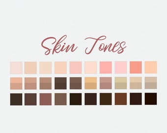 Skin Tones - Procreate Color Palette