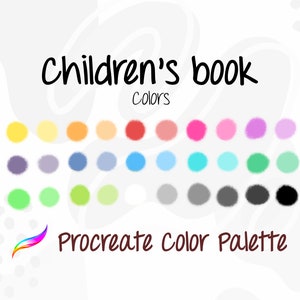 Procreate Color Palette | Sweet and Romantic | iPad illustration, Procreate Art