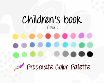 Palette de couleurs procréer | | douce et romantique Illustration iPad, Procreate Art