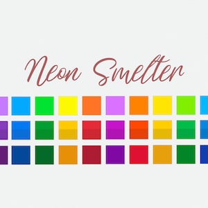 Neon Smelter - Procreate Kleurenpalet