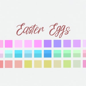 Easter Eggs - Procreate Color Palette