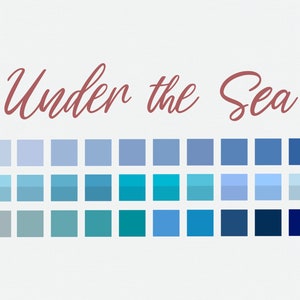 Under the Sea - Procreate Color Palette