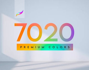 Paletas de colores Premium Procreate - Paquete Procreate
