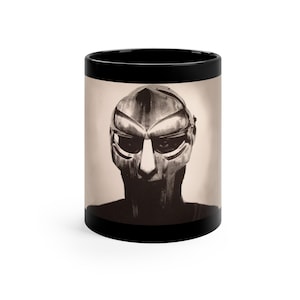 MF DOOM 11oz Ceramic Black Mug