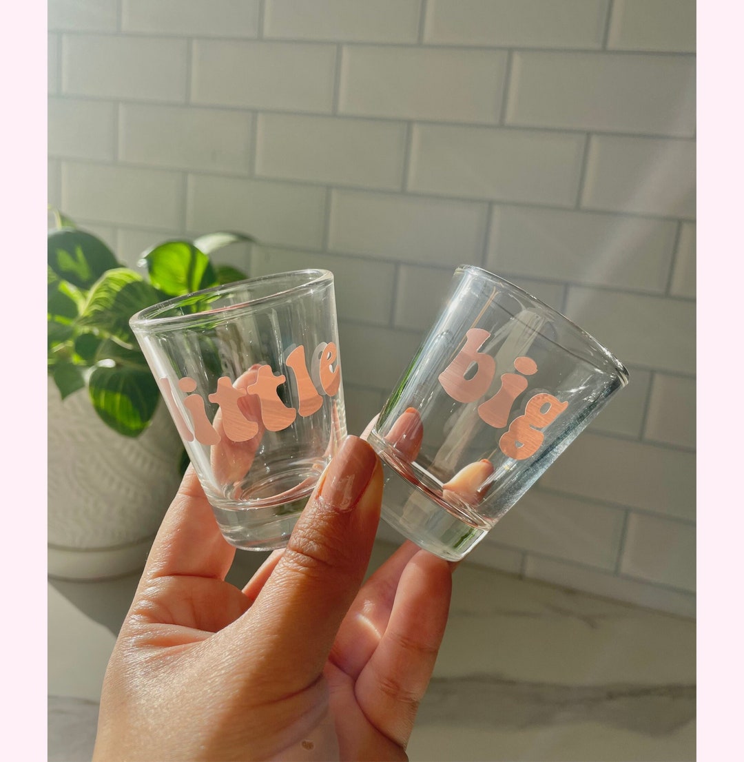 Big/little Shot Glasses, Big/little Gift, Big/little Reveal, Sorority