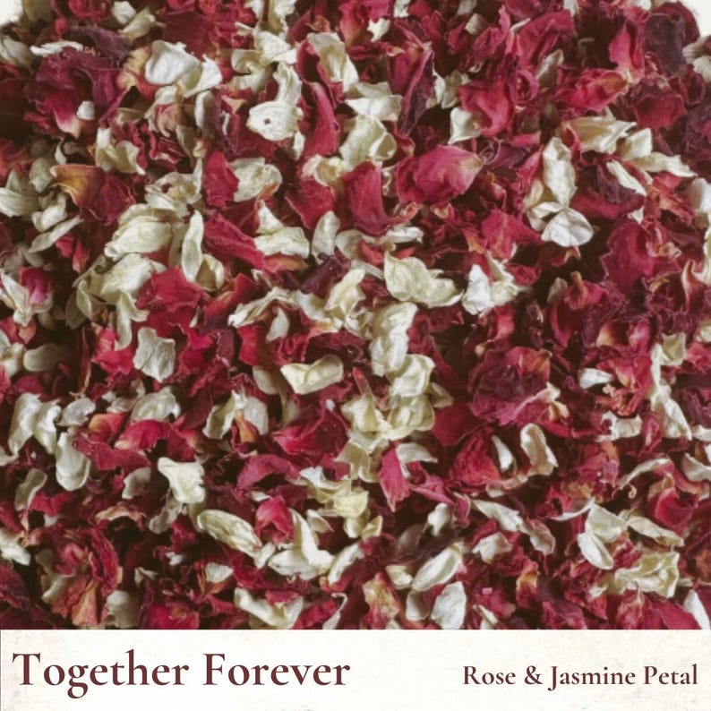 Dried Flowers Wedding Confetti 1L 5L Size Packs Add a Touch of Nature