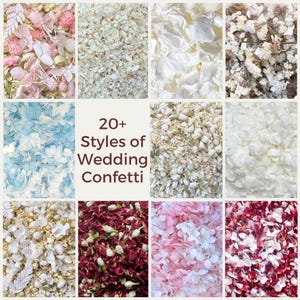 1L Dried Flower Wedding Confetti - Biodegradable Confetti - Dried Flower Confetti - Wedding Decorations - Wedding Aisle Decor - Flower Girl