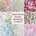 Bulk Dried Flower Wedding Confetti - Biodegradable Confetti - Dried Flower Confetti - Real Natural Confetti - Wedding Table and Aisle Decor product logo