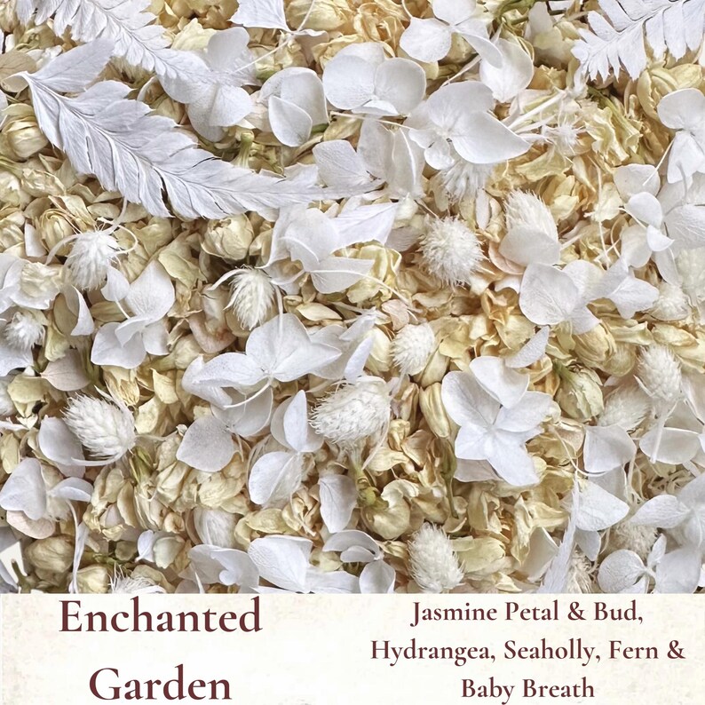 5L Dried Flowers Wedding Confetti Biodegradable Blends of Fragrant