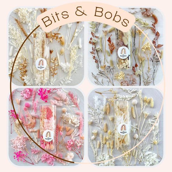 Dried Flowers Cake Toppers | Natural Dried Flowers | Cake Topper | Table Decorations | DIY Resin Art | Birthday and Wedding Cake Decorations