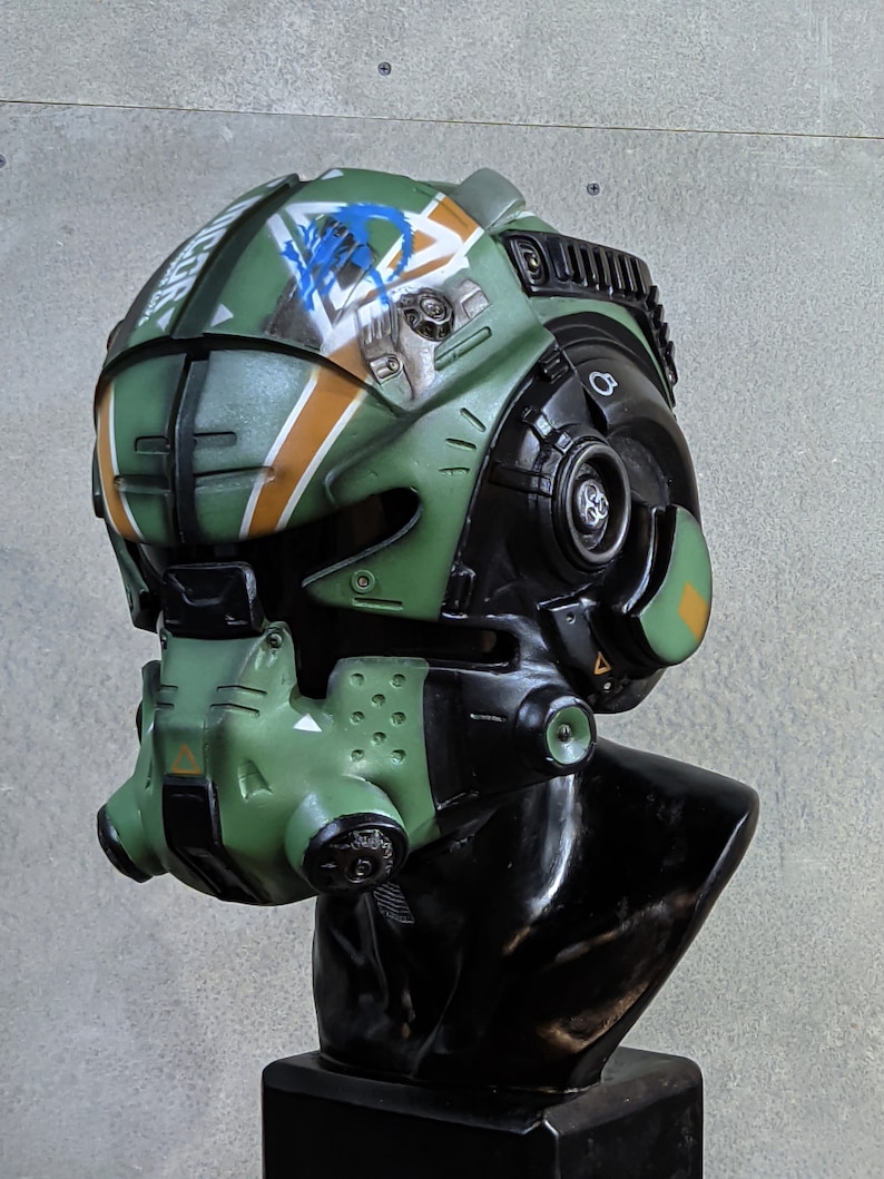 Pilot Titanfall 2 Helmet Very Durable for Cosplay or Airsoft Etsy