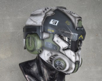 Pilot TitanFall 3 helmet very durable for Cosplay or Airsoft, for gift