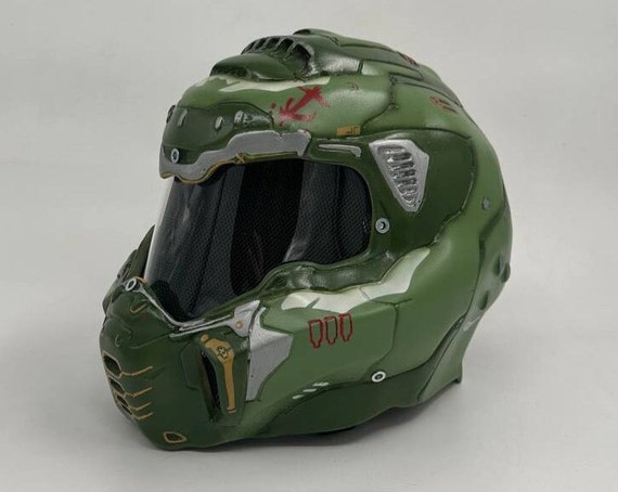 DOOM ETERNAL ドゥーム エターナル ヘルメット Doom ETERNAL Durable Helmet for Cosplay or Airsoft, for Gift - Etsy
