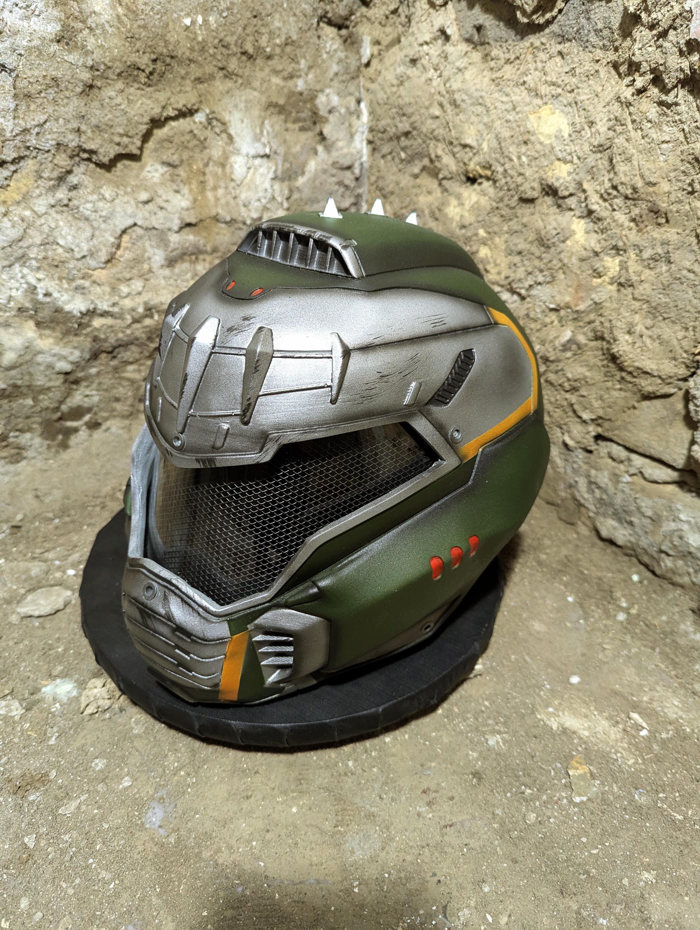 Doom Helmet – the Dark Ages – Handmade Cosplay Helmet for
