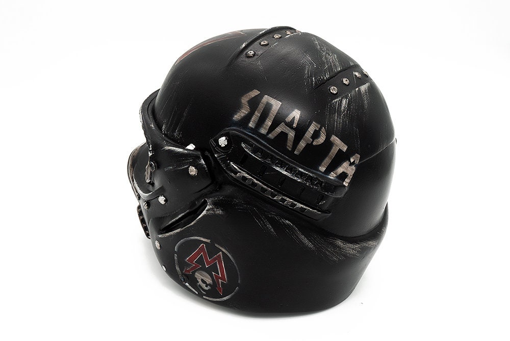 コスプレ用　Metro 2033 ヘルメット 3DP 塗装済 1点のみ Metro 2033 Sparta Ranger Helmet for Airsoft and Cosplay! - Etsy