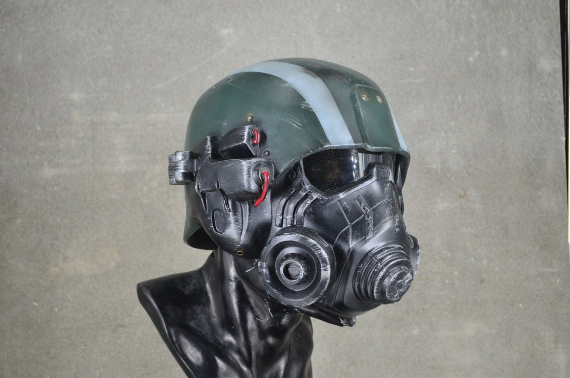 NCR Veteran Ranger Helmet for Airsoft and Cosplay Etsy