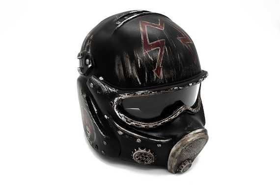 コスプレ用　Metro 2033 ヘルメット 3DP 塗装済 1点のみ Metro 2033 Sparta Ranger Helmet for Airsoft and Cosplay! - Etsy