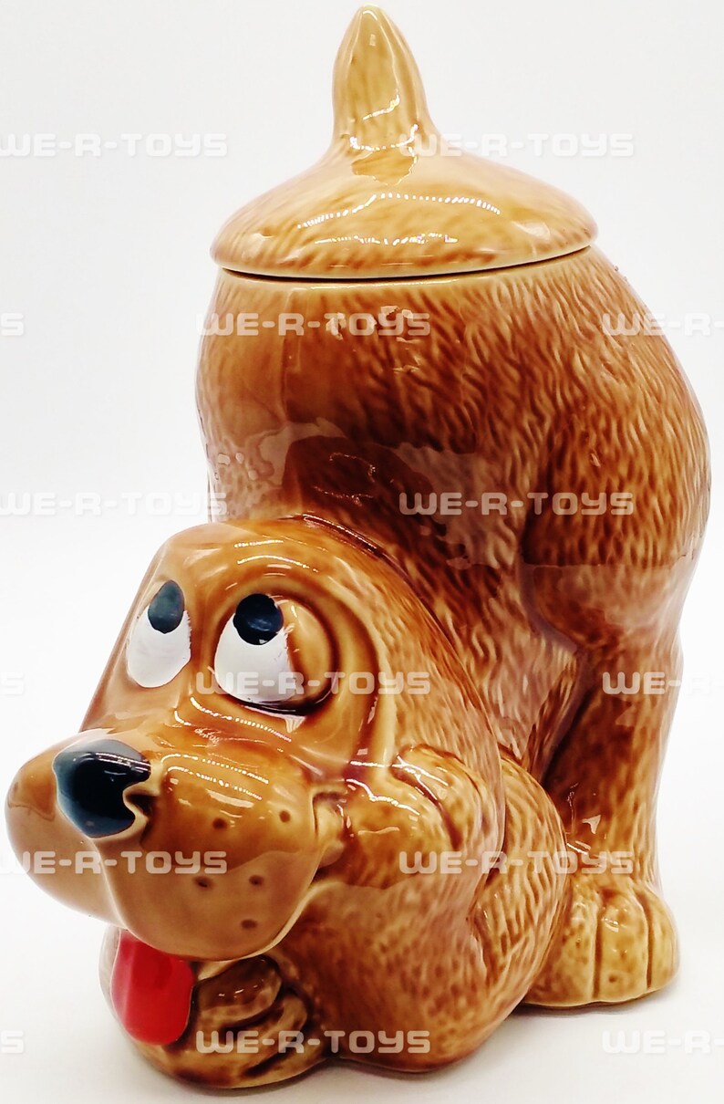 Mccoy 1970s Thinking Hound Dog Cookie Jar No 0272 USED Etsy