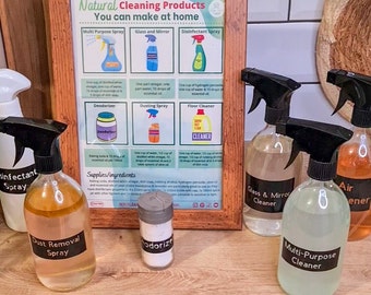 Homemade Cleaning Recipes Printable Cleaning Recipes Printable Cleaners ...