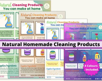 Homemade Cleaning Recipes | Printable Cleaning Recipes | Printable Cleaners | Homade Cleaning Recipes | Homemade Cleaners