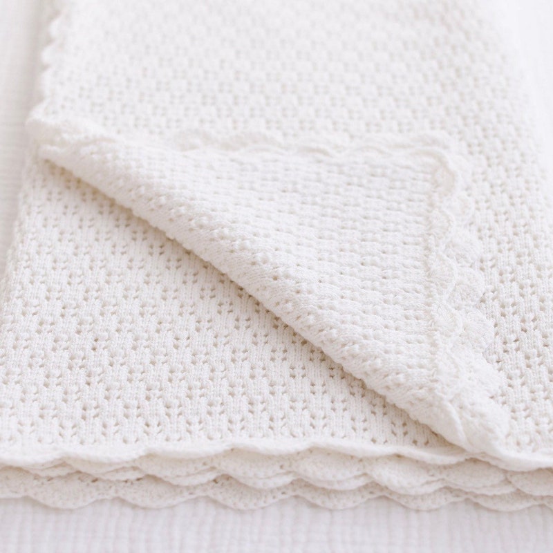 Knit Baby Blanket - Etsy