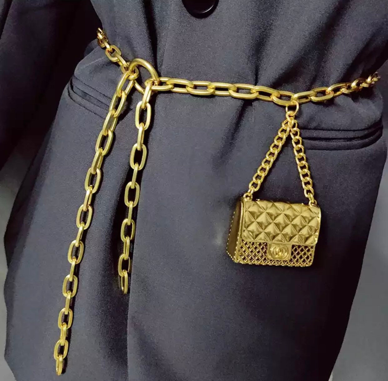 Chanel Belt Chanel Flap Bag Charm ASL5475 – LuxuryPromise