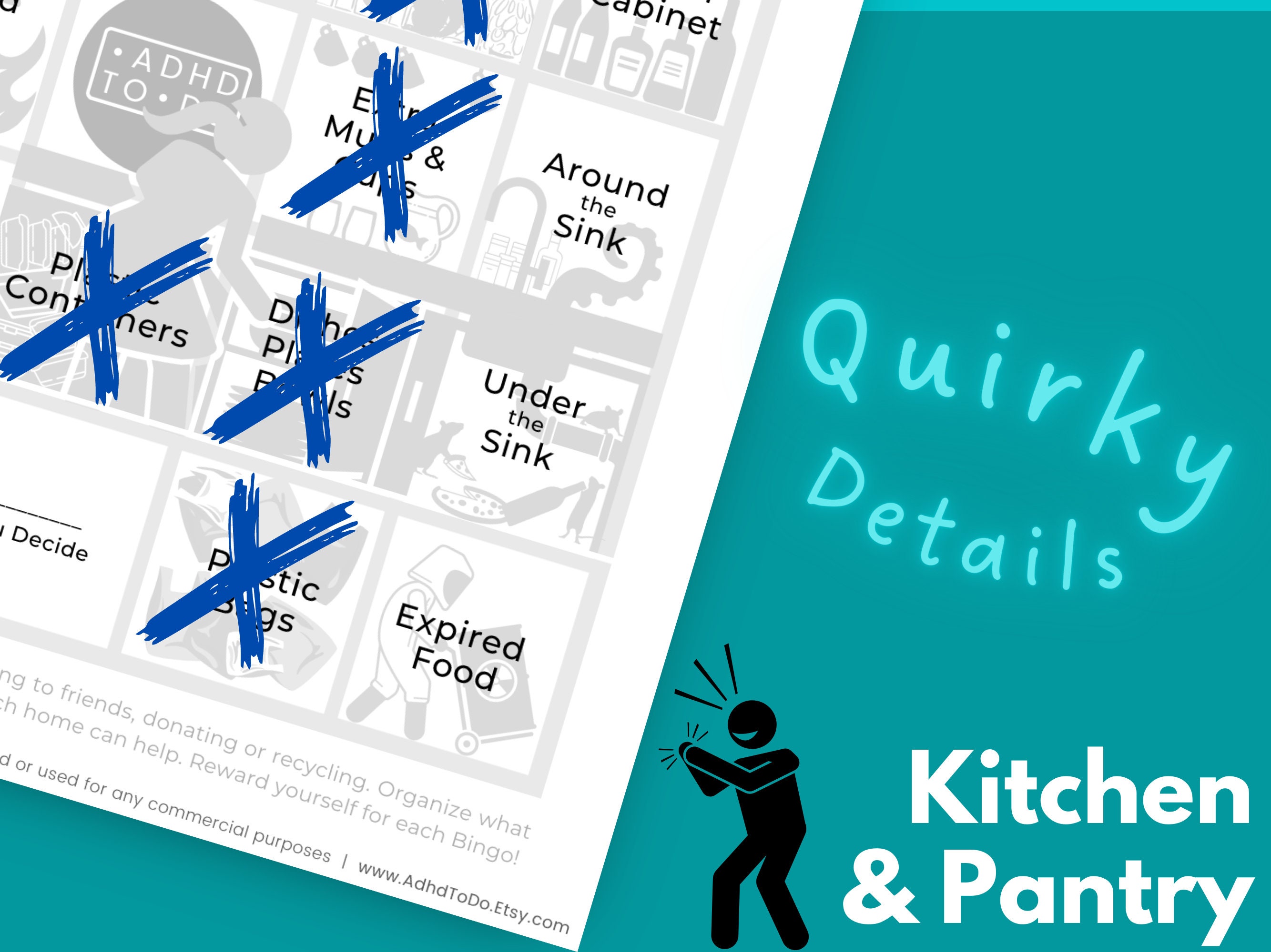 Adhd Declutter Planner Printable Adhd Organizing Tools For Adhd