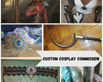 Commission de cosplay personnalisé
