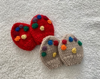 Thanos and Ironman's Infinity Stones Mitts PATTERN