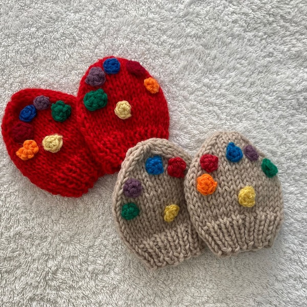 Thanos and Ironman's Infinity Stones Mitts PATTERN