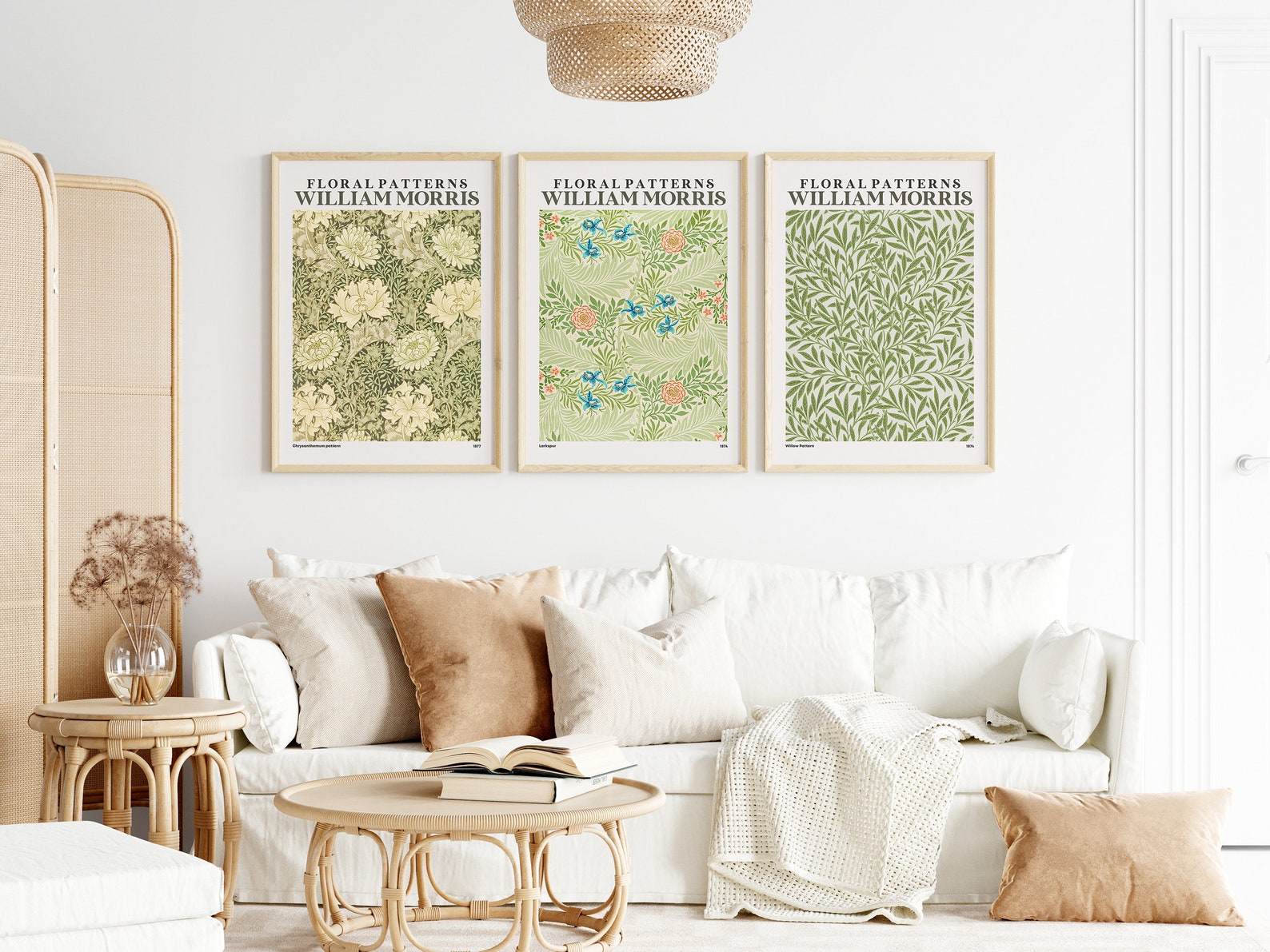 William Morris Set of 3 Exhibition Prints, William Morris Art Gallery ...