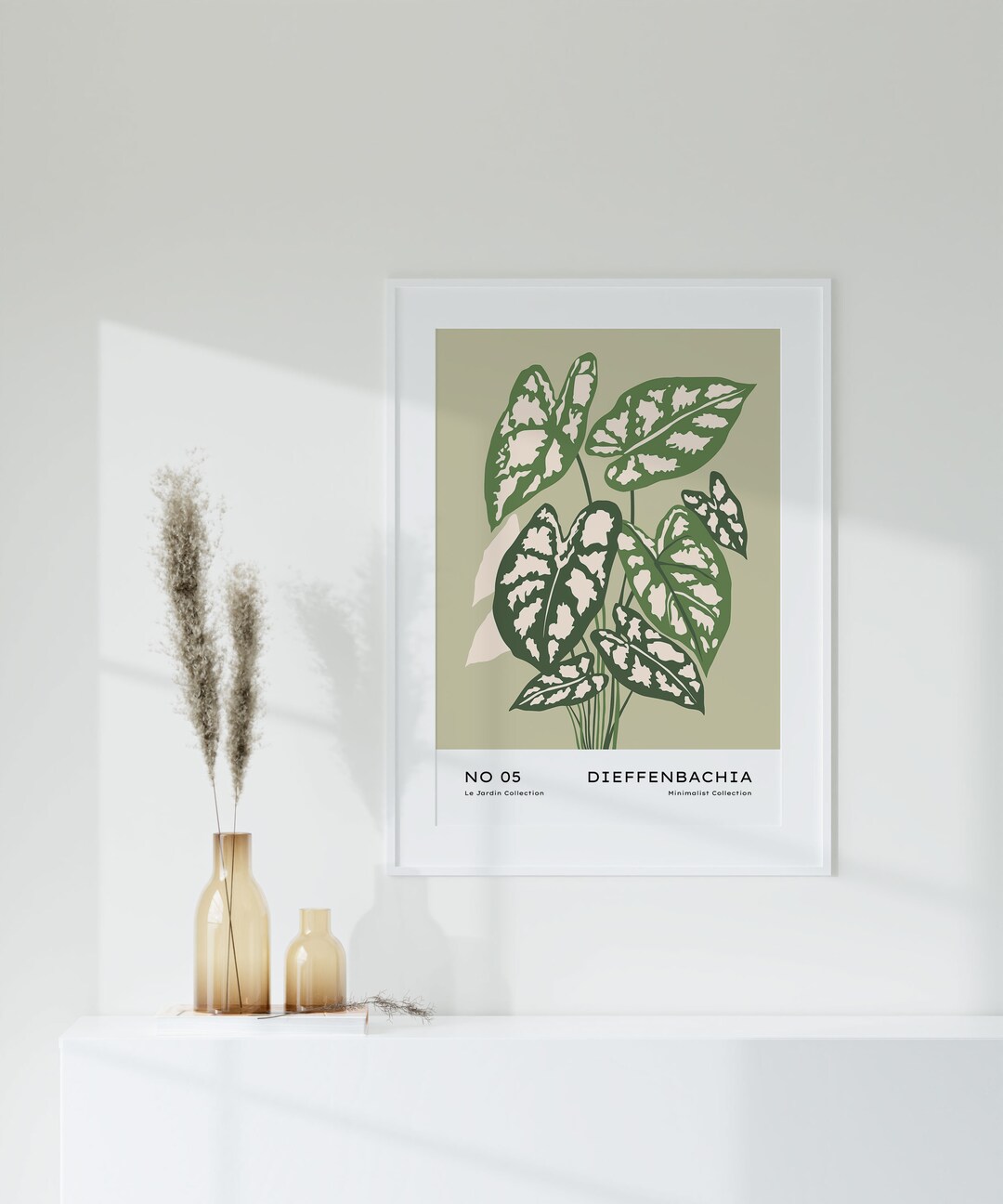 Boho Wall Decor, Sage Green Gallery Wall Art, Home Decor, Unique Wall ...