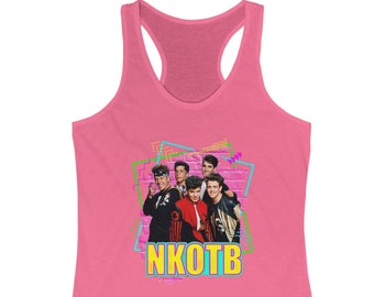 NKOTB Magic Summer 2024 Shirt, Next Level Racerback,  New Kids On the Block Shirt, Vintage NKOTB Group Shirt NKOTB Group Tour