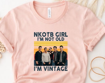NKOTB Girl Shirt | Vintage Girls Shirt | New Kids On The Block Shirt | NKOTB Tee | Classic Rock Concert Tee | Tour 2023 Tshirt