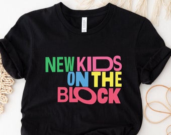 NKOTB Shirt, New Kids On the Block Shirt, Vintage NKOTB Group Shirt