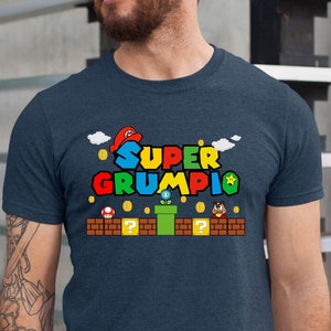 Super Grumpio Shirt, Funny Grumpio Tshirt, Father's Day Grumpio Tee, Gamer Grumpio Shirt, Father Gift Tee, Fathers Day Gift, Funny Shirt