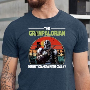 Grandpalorian Shirt, Father's Day Shirt, Tshirt, Gift for Grandpa, Gift for Him, Gift for Grandfather, Sweatshirt Hoodie Long Sleeve T-Shirt